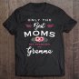 Tadostore Womens Gramma Gift Only The Best Moms Get Promoted To Flower Tee Shirt