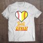 Tadostore Softball Baseball Mom Sport Mother's Day Outfit Gift Tee Shirt