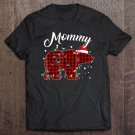 Tadostore Red Plaid Mommy Bear Matching Buffalo Pajama Tee Shirt