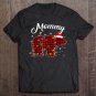 Tadostore Red Plaid Mommy Bear Matching Buffalo Pajama Tee Shirt