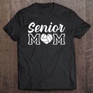 Tadostore Senior Mom Heart Volleyball Mother Tee Shirt
