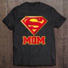 Tadostore Womens Superman Super Mom Tee Shirt