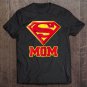 Tadostore Womens Superman Super Mom Tee Shirt