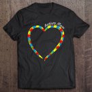 Tadostore Autism Mom Heart Of Puzzle Pieces Cute Autism Awareness Tee Shirt