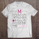 Tadostore American Sign Language (Asl) M Is For Mommy Tee Shirt
