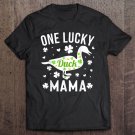 Tadostore St Patricks Day Duck Shirt One Lucky Mama Mom Gift Tee Shirt