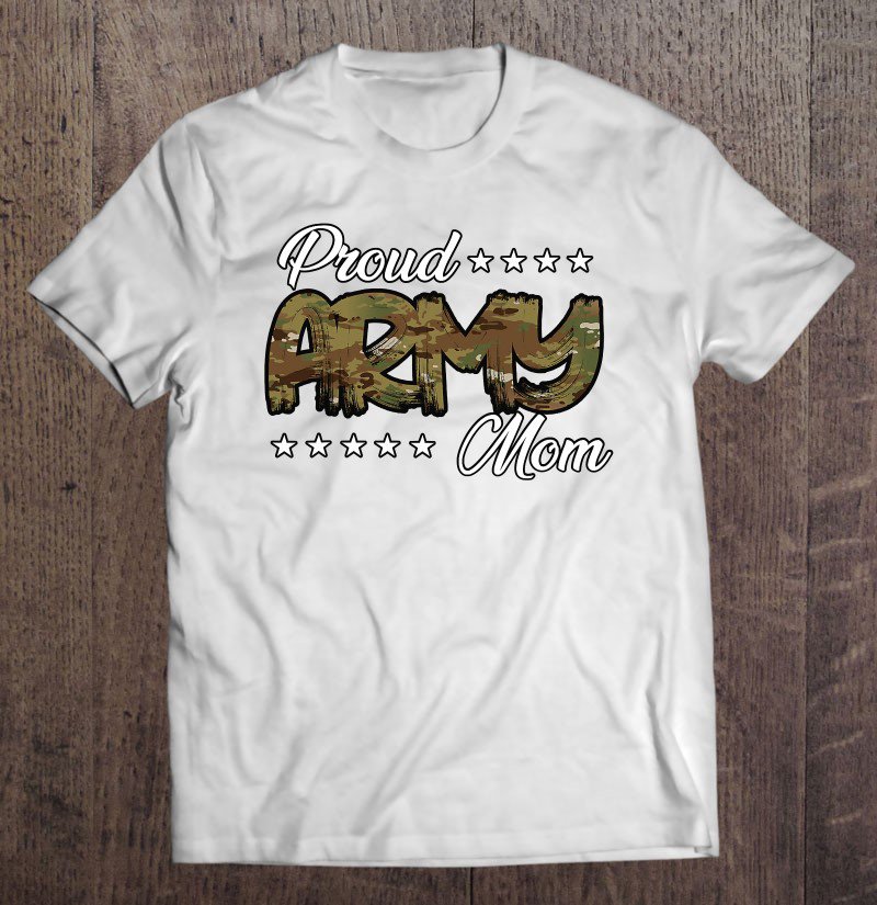 Tadostore Ocp Bold Proud Army Mom Tee Shirt