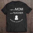 Tadostore Womens Funny I Am Teacher And I Am Mom Women Ladies Female Gift Tee Shirt