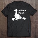 Tadostore Womens Funny Mama Duck Mother I Duckling Babies Mom Of 2 Ver2 Tee Shirt