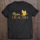 Tadostore Womens Mama Dragon Tribe Gold Matching Family Mom Mother Tee Shirt