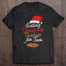 Tadostore Eating Christmas Cookies For Two Shirt Baby Shower Pregnancy Tee Shirt