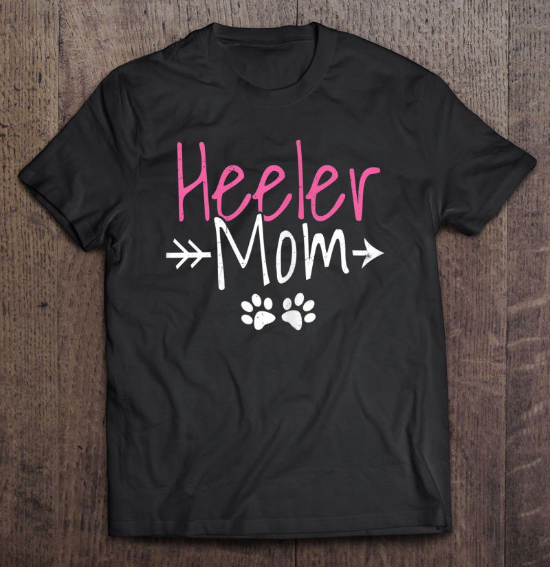 Tadostore Womens Heeler Mom Tee Shirt