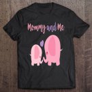 Tadostore Elephan Mommy And Me Matching Son Daughter Kids Mom Tee Shirt