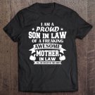 Tadostore I'm A Proud Son In Law Of A Freaking Awesome Mother In Law Tee Shirt