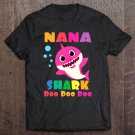 Tadostore Nana Shark Funny Mother's Day Gift For Womens Mom Tee Shirt
