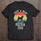 Tadostore Just A Mom Who Loves Shiba Inu Dog Lover Mom Gift Tank Top Tee Shirt