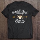 Tadostore World's Best Oma Shirt Mother's Day Gifts Cute Tee Tee Shirt