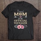 Tadostore Womens Proud Mom Of Official Teenager 13Th Birthday 13 Years Old Tee Shirt