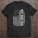 Tadostore Best Nana Ever Vintage American Flag Mother's Day Gift Tee Shirt