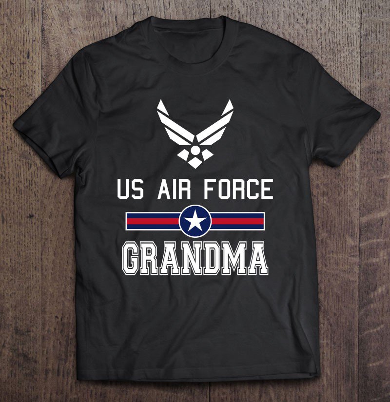 Tadostore Proud Us Air Force Grandma Military Pride Tee Shirt