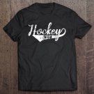 Tadostore Hockey Mom Distressed Vintage Design Tee Shirt