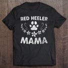 Tadostore Womens Cattle Dog Lover Owner Funny Dog Mom Gifts Red Heeler Mama Tank Top Tee Shirt