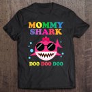 Tadostore Women Mommy Shark Doo Doo Funny Kids Video Baby Tee Shirt