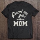Tadostore Womens Proud Pilot Mom Mother's Day For Moms Tee Shirt
