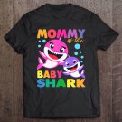 Tadostore Mommy Of The Baby Shark Birthday Mommy Shark Mother's Day Tee Shirt