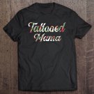 Tadostore Tattooed Mom Shirt For Women Loves Temporary Tattoos Tee Shirt
