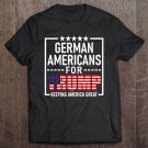 Tadostore German Americans For Trump Conservative Gift 2020 Reelection Tee Shirt