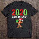 Tadostore 2020 Made Me Snap Christmas Gingerbread Ugly Xmas Sweater Tee Shirt