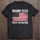 Tadostore Trump 2020 Shirt Fuck Socialism Socialist Usa Tee Shirt