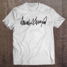Tadostore Trump Signature Design Tee Shirt
