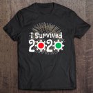 Tadostore I Survived 2020 Gift Funny New Year Gift 2020 Sarcasm Tee Shirt