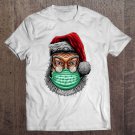 Tadostore Santa With Face Mask Family Pajamas Xmas Christmas 2020 Gift Tee Shirt