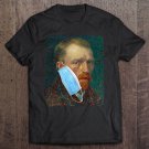 Tadostore Funny Van Gogh Meme Wearing A Face Mask Social Distancing Tee Shirt