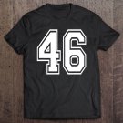 Tadostore Number 46 Birthday Varsity Sports Team Jersey Tee Shirt
