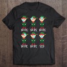 Tadostore Christmas Elf Proper Wearing Of Mask - Mask Awareness Tee Shirt