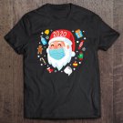 Tadostore Santa Face Mask Funny Christmas Pajama For Family Tee Shirt