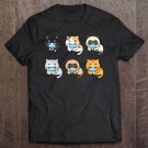 Tadostore Cat Face Mask, Cute Pet Cats Lovers Gift Quarantine Cat Tee Shirt