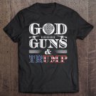 Tadostore God Guns & Trump - 2Nd Amendment Right To Bear Arms Tee Shirt
