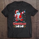 Tadostore Funny Christmas 2020 Santa Dabbing Wearing Mask Tee Shirt