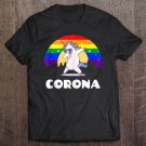 Tadostore Corona California - Lgbtq Gay Pride Rainbow Tee Shirt