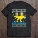 Tadostore Menorasaurus Rex Trex Mask Ugly Hanukkah Quarantine Gift Tee Shirt