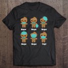 Tadostore Christmas 2020 Gingerbread Wearing Mask Wrong Funny Pjs Tee Shirt