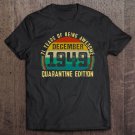 Tadostore Born In December 1949 Vintage 71St Birthday 71 Years Old Gifts Tee Shirt