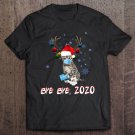 Tadostore American Polydactyl Cat Bye Bye 2020 Christmas New Year Gift Tee Shirt