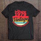 Tadostore 41 Years Old Quarantine Birthday Gift Born In December 1979 Ver2 Tee Shirt