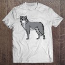 Tadostore Wolf Wearing Medical Face Mask Tee Shirt